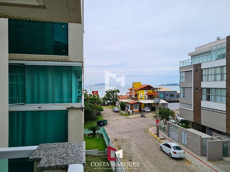 Linda cobertura frente mar em Quatro Ilhas