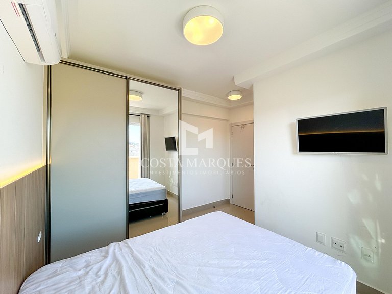 Cobertura com vista para o mar | 3 Suítes | 10 Pessoas