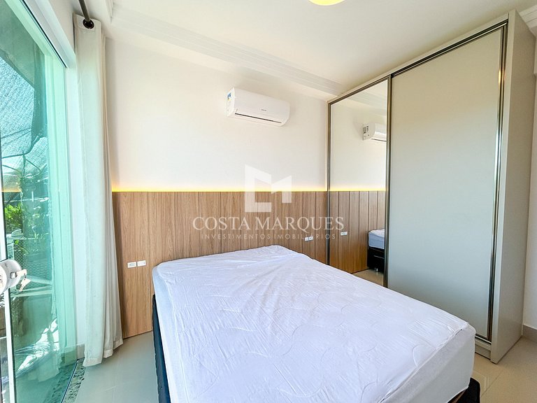 Cobertura com vista para o mar | 3 Suítes | 10 Pessoas