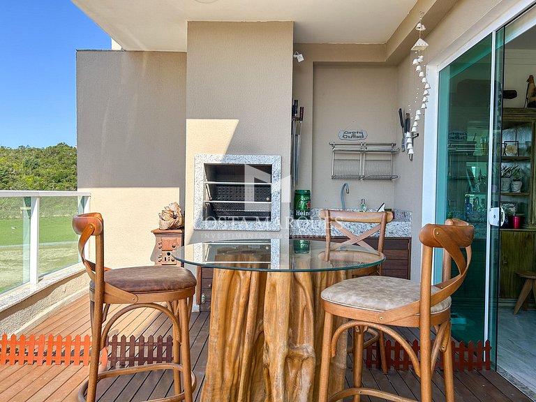Cobertura com vista para o mar | 3 Suítes | 10 Pessoas