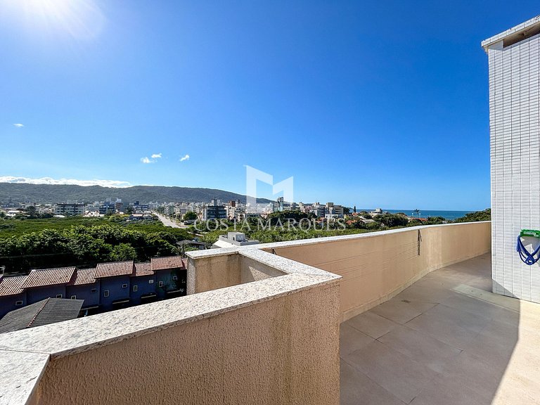 Cobertura com vista para o mar | 3 Suítes | 10 Pessoas