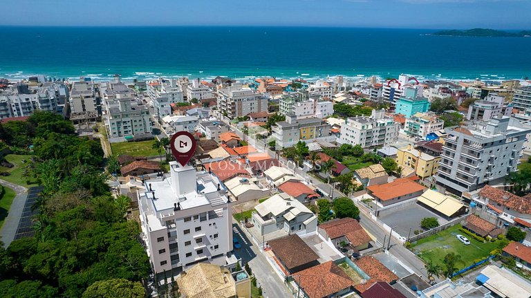 Cobertura cerca de 250m da praia