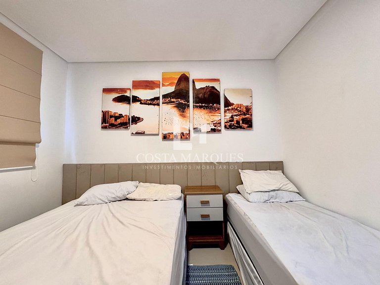 Excelente apartamento em Bombas