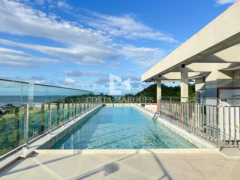 Apartamento 1 dormitório com piscina