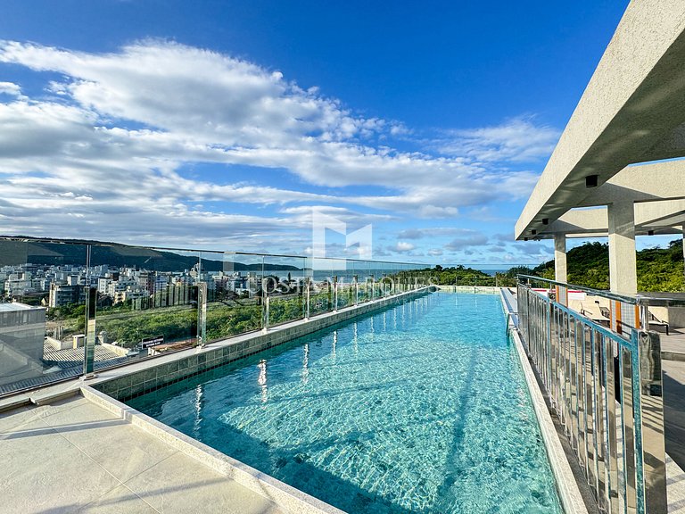 Apartamento 1 dormitório com piscina