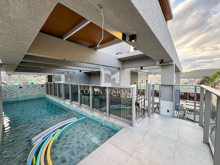 Apartamento 1 dormitório com piscina