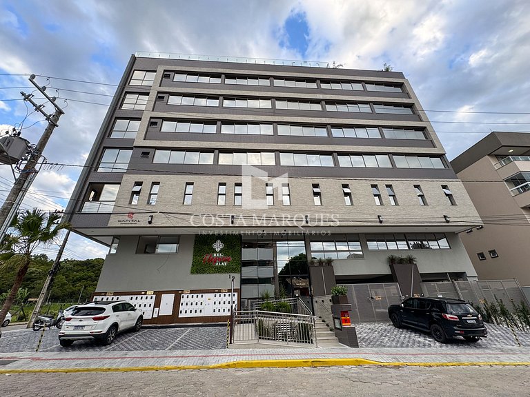 Apartamento 1 dormitório com piscina