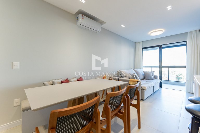 Apartamento 2 suítes com piscina