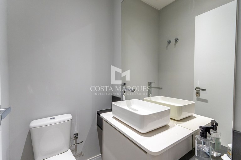 Apartamento 2 suítes com piscina