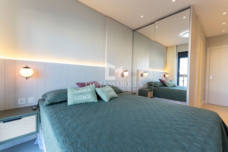 Apartamento 2 suítes com piscina