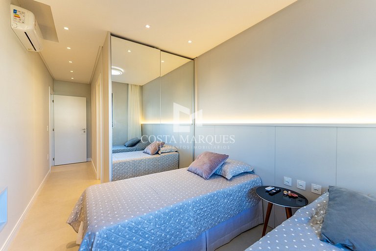 Apartamento 2 suítes com piscina