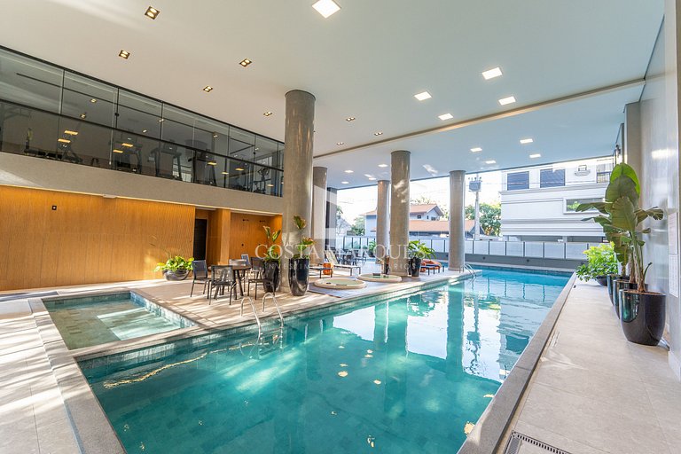 Apartamento 2 suítes com piscina