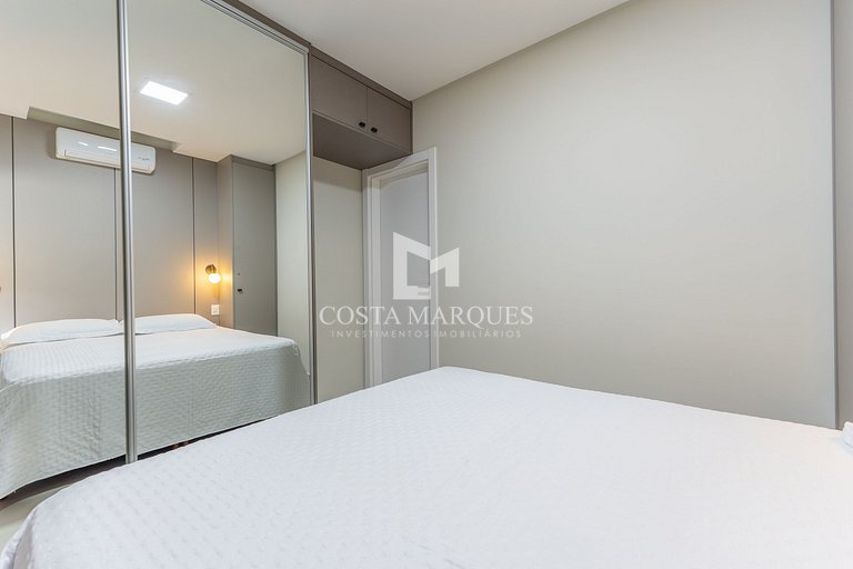 Apartamento 1 dormitório com piscina
