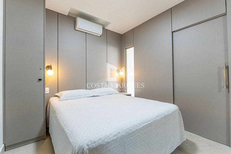 Apartamento 1 dormitório com piscina