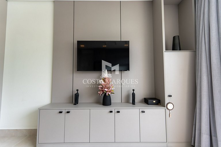 Apartamento 1 dormitório com piscina