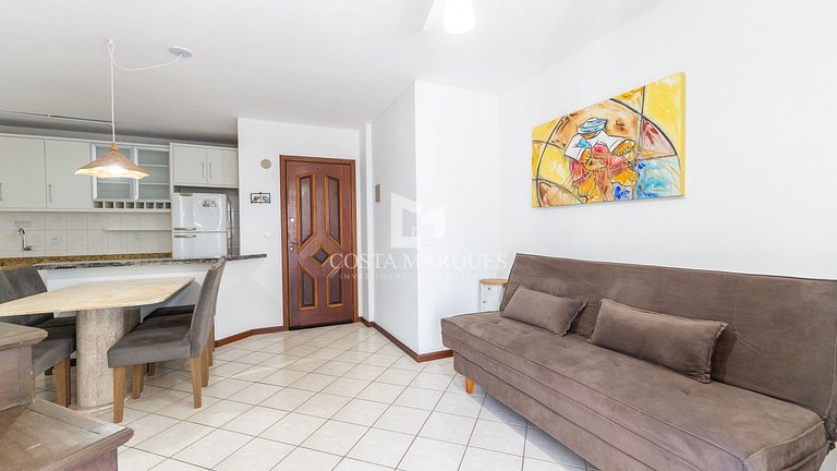 Apartamento 3 dormitórios a 80m do mar