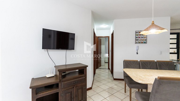 Apartamento 3 dormitórios a 80m do mar