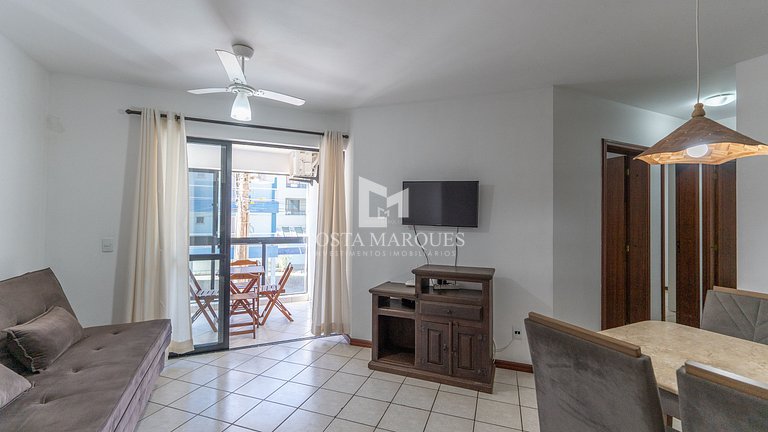 Apartamento 3 dormitórios a 80m do mar