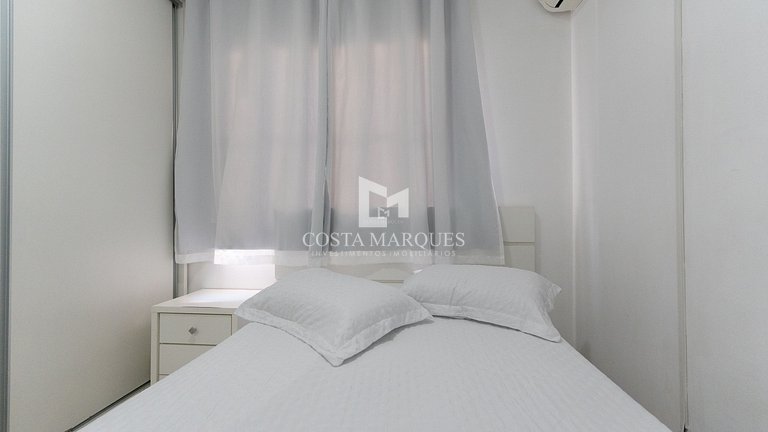 Apartamento 3 dormitórios a 80m do mar