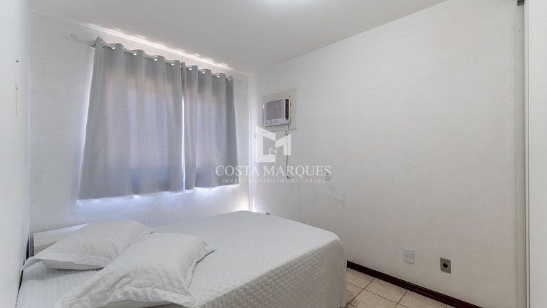 Apartamento 3 dormitórios a 80m do mar