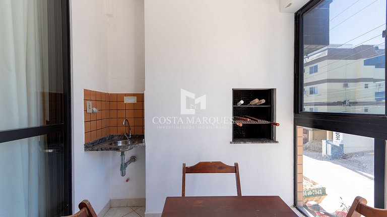 Apartamento 3 dormitórios a 80m do mar