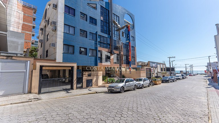 Apartamento 3 dormitórios a 80m do mar