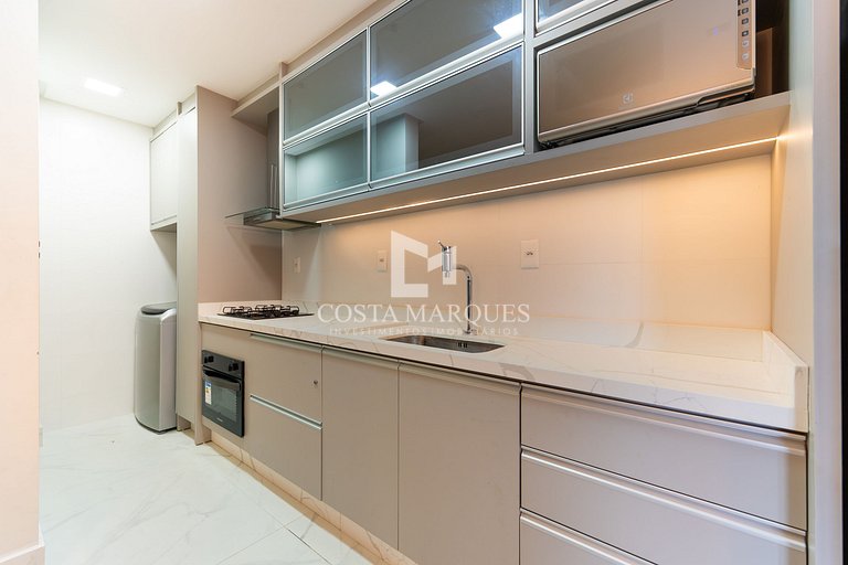 Lindo apartamento 2 suítes com piscina