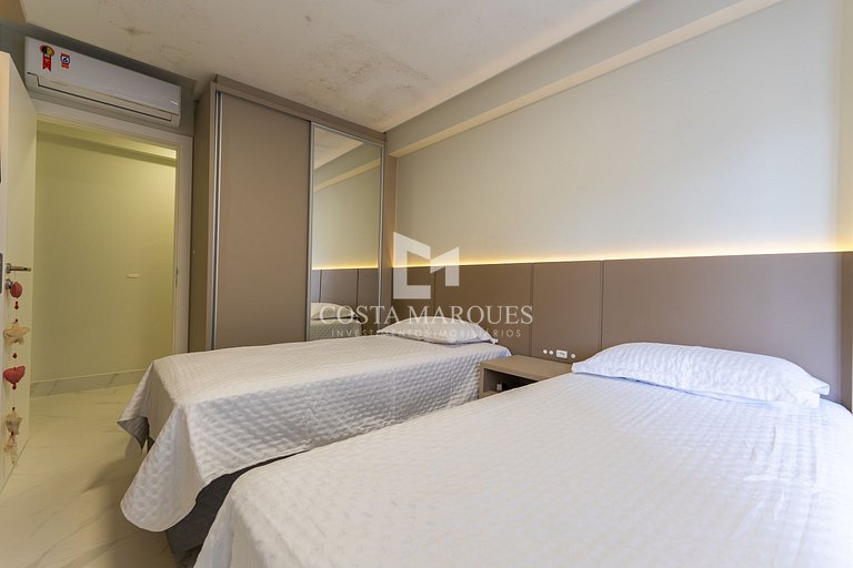 Lindo apartamento 2 suítes com piscina
