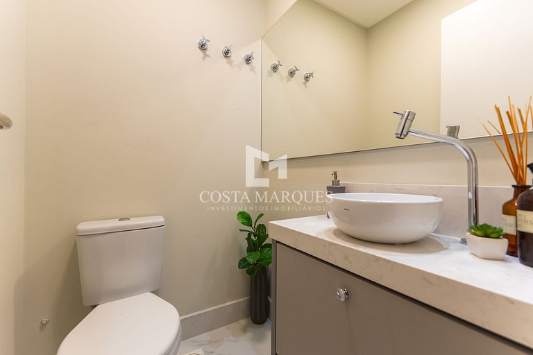 Lindo apartamento 2 suítes com piscina