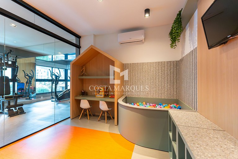 Lindo apartamento 2 suítes com piscina