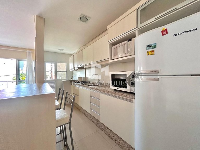 Apartamento 3 dormitórios a 100 metros do mar