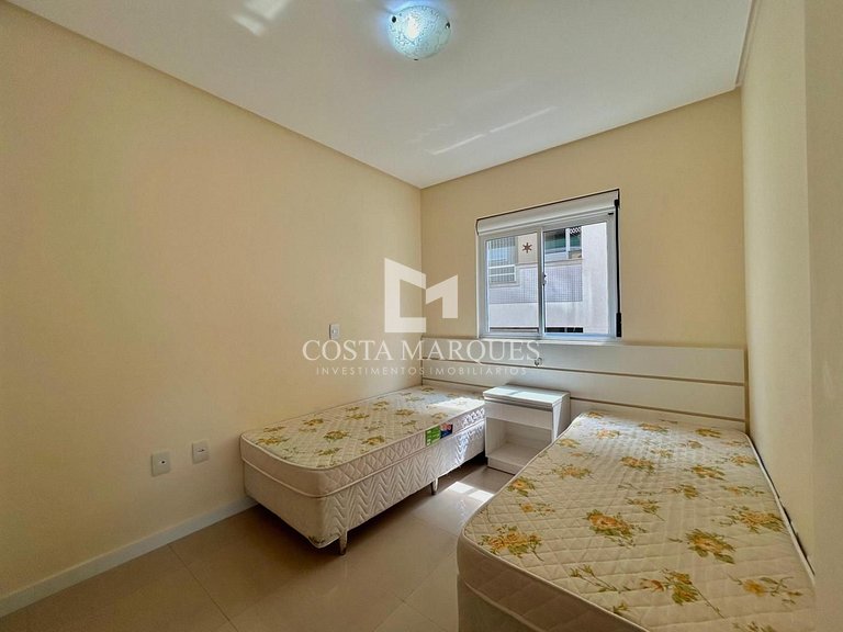 Apartamento 3 dormitórios a 100 metros do mar