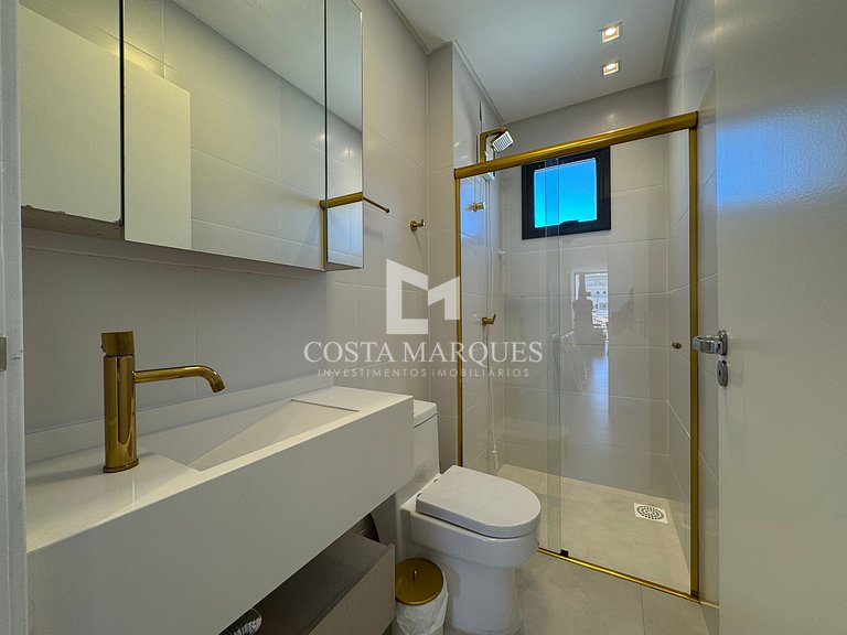 Apartamento 2 suítes em Bombas