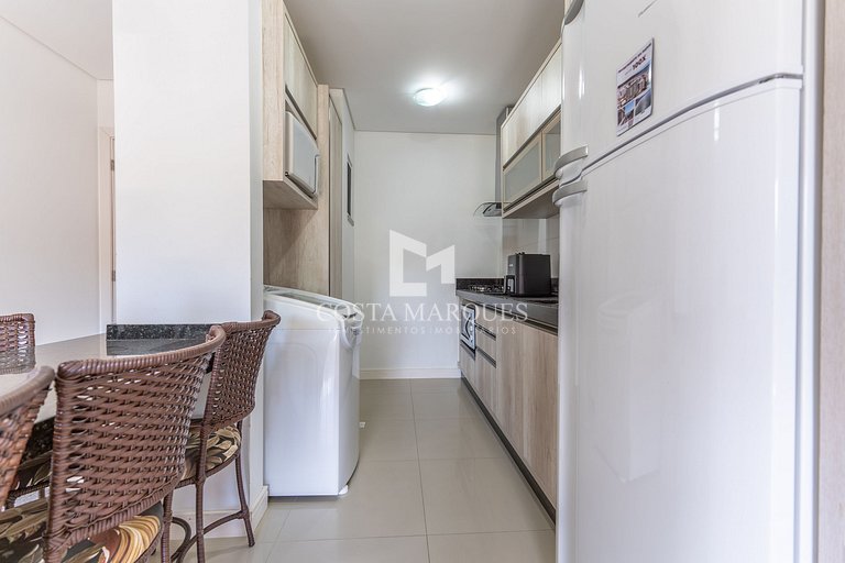 Excelente apartamento 2 dormitórios em Bombas / SC