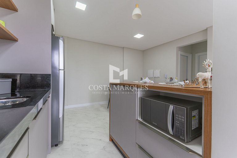 Apartamento 2 suítes com piscina em Bombas / SC