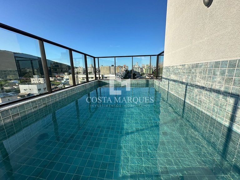 Apartamento 2 suítes com piscina em Bombas / SC