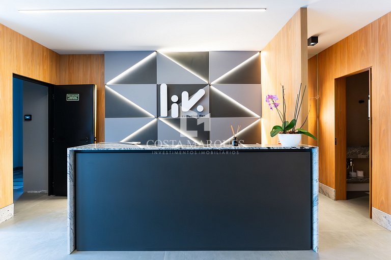 Flat com piscina em Bombas / SC